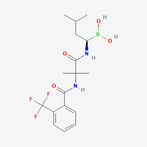 Chemical structure of ML604440