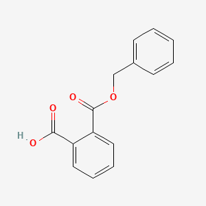 Chemical structure of Monobenzyl phthalate