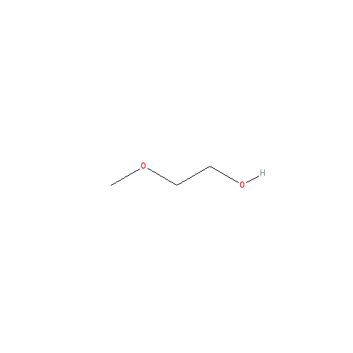 Chemical structure of m-PEG-OH (MW 2000)