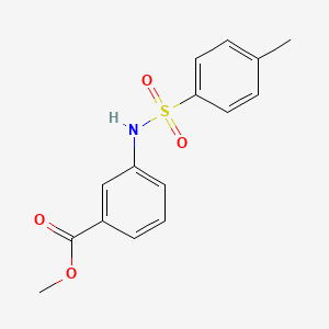 Chemical structure of MSAB