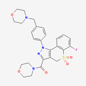 Chemical structure of MSC2360844