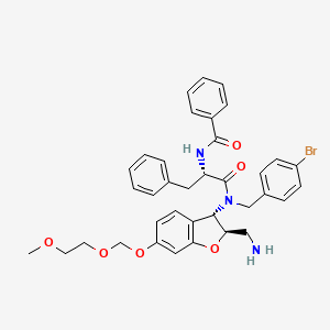 Chemical structure of MSN-125