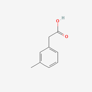 Chemical structure of m-Tolylacetic acid