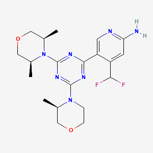 Chemical structure of mTOR inhibitor-7