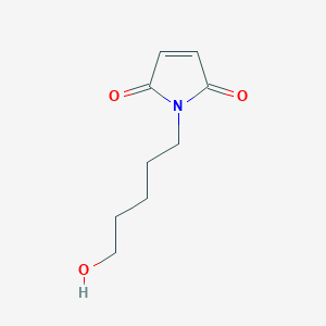 Chemical structure of N-(5-Hydroxypentyl)maleimide