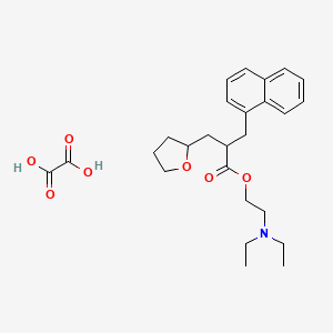 Chemical structure of Praxilene
