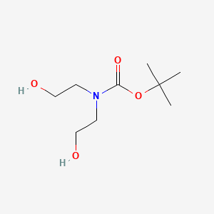 Chemical structure of N-Boc-diethanolamine