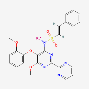 Chemical structure of Nebentan potassium