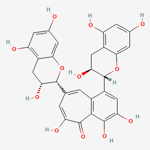 Chemical structure of Neotheaflavin