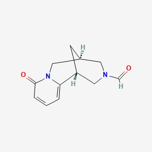 Chemical structure of N-Formylcytisine