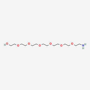 Chemical structure of NH2-PEG7