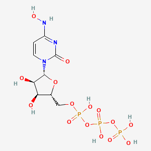 Chemical structure of NHC-triphosphate