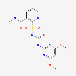 Chemical structure of Nicosulfuron