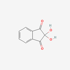 Chemical structure of Ninhydrin