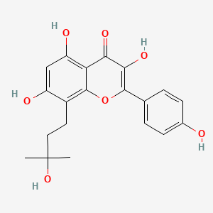 Chemical structure of Noricaritin