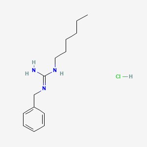 Chemical structure of NS-3-008 hydrochloride