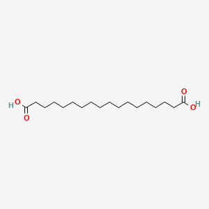 Chemical structure of Octadecanedioic acid
