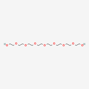 Chemical structure of Octaethylene glycol