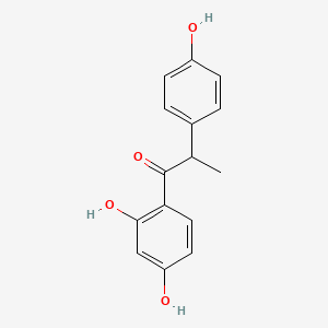 Chemical structure of O-Desmethylangolensin