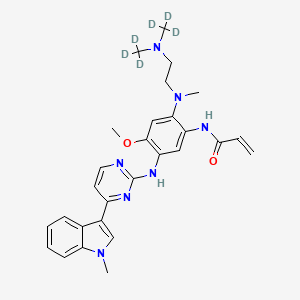 Chemical structure of Osimertinib D6