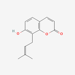 Chemical structure of Osthenol