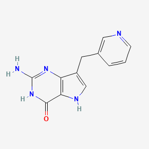 Chemical structure of Peldesine