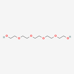 Chemical structure of Pentaethylene glycol