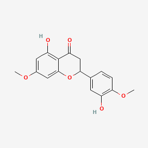 Chemical structure of Persicogenin