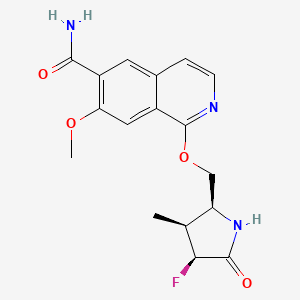 Chemical structure of PF-06426779