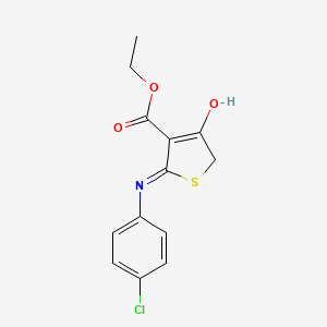 Chemical structure of PfDHODH-IN-2