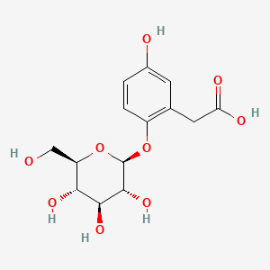 Chemical structure of Phaseoloidin