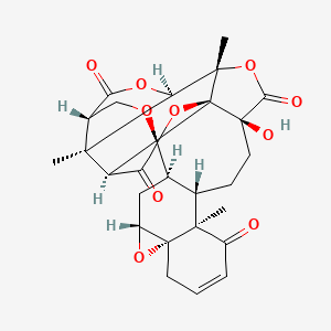 Chemical structure of Physalin F