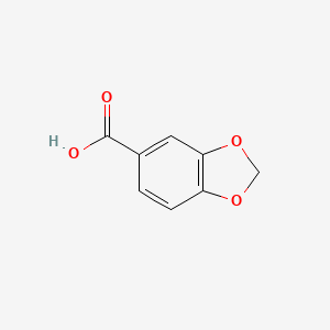 Chemical structure of Piperonylic acid
