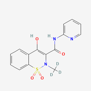 Chemical structure of Piroxicam D3