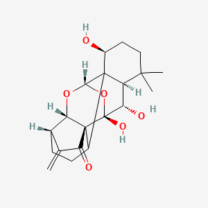 Chemical structure of Ponicidin