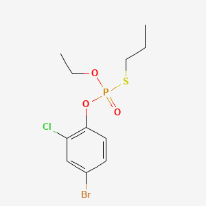 Chemical structure of Profenofos