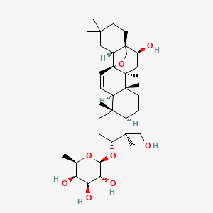 Chemical structure of Prosaikogenin G