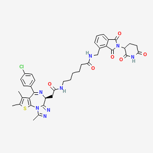 Chemical structure of PROTAC BET Degrader-10