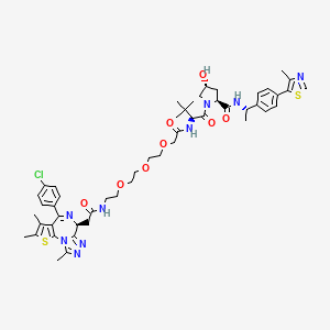 Chemical structure of PROTAC BRD4 Degrader-5