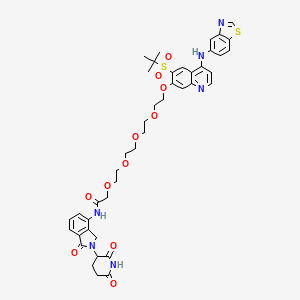 Chemical structure of PROTAC RIPK degrader-6