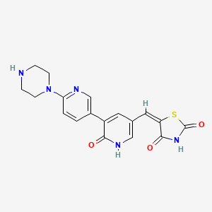 Chemical structure of Protein kinase inhibitors 1 hydrochloride