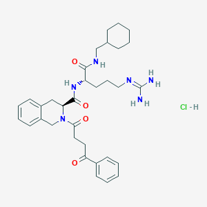 Chemical structure of PS372424 hydrochloride