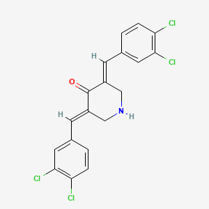 Chemical structure of PTP1B-IN-9