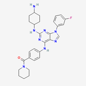 Chemical structure of Purfalcamine