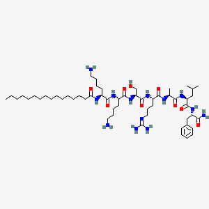 Chemical structure of PZ-128