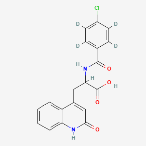 Chemical structure of Rebamipide D4
