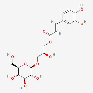 Chemical structure of Regaloside C