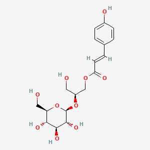 Chemical structure of Regaloside D