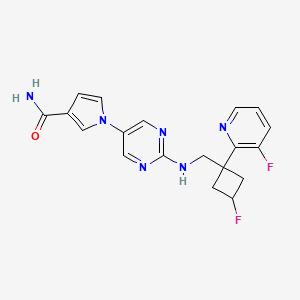 Chemical structure of Reldesemtiv