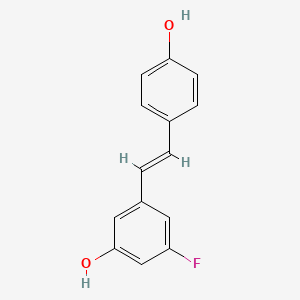 Chemical structure of Resveratrol analog 1